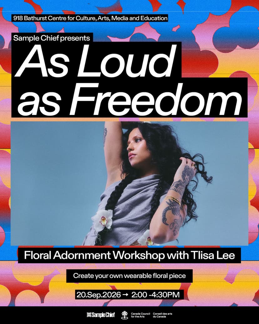 As Loud as Freedom: Floral Adornment Workshop with Tlisa Lee
