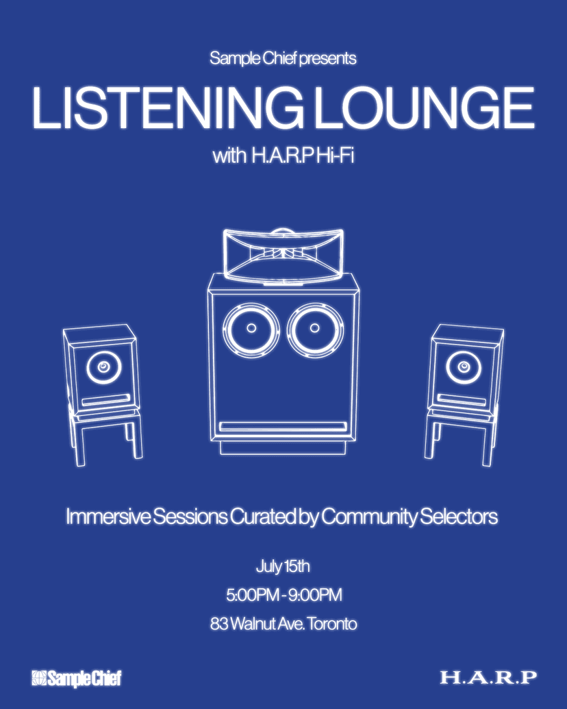 Sample Chief Listening Lounge with H.A.R.P. Hi-Fi