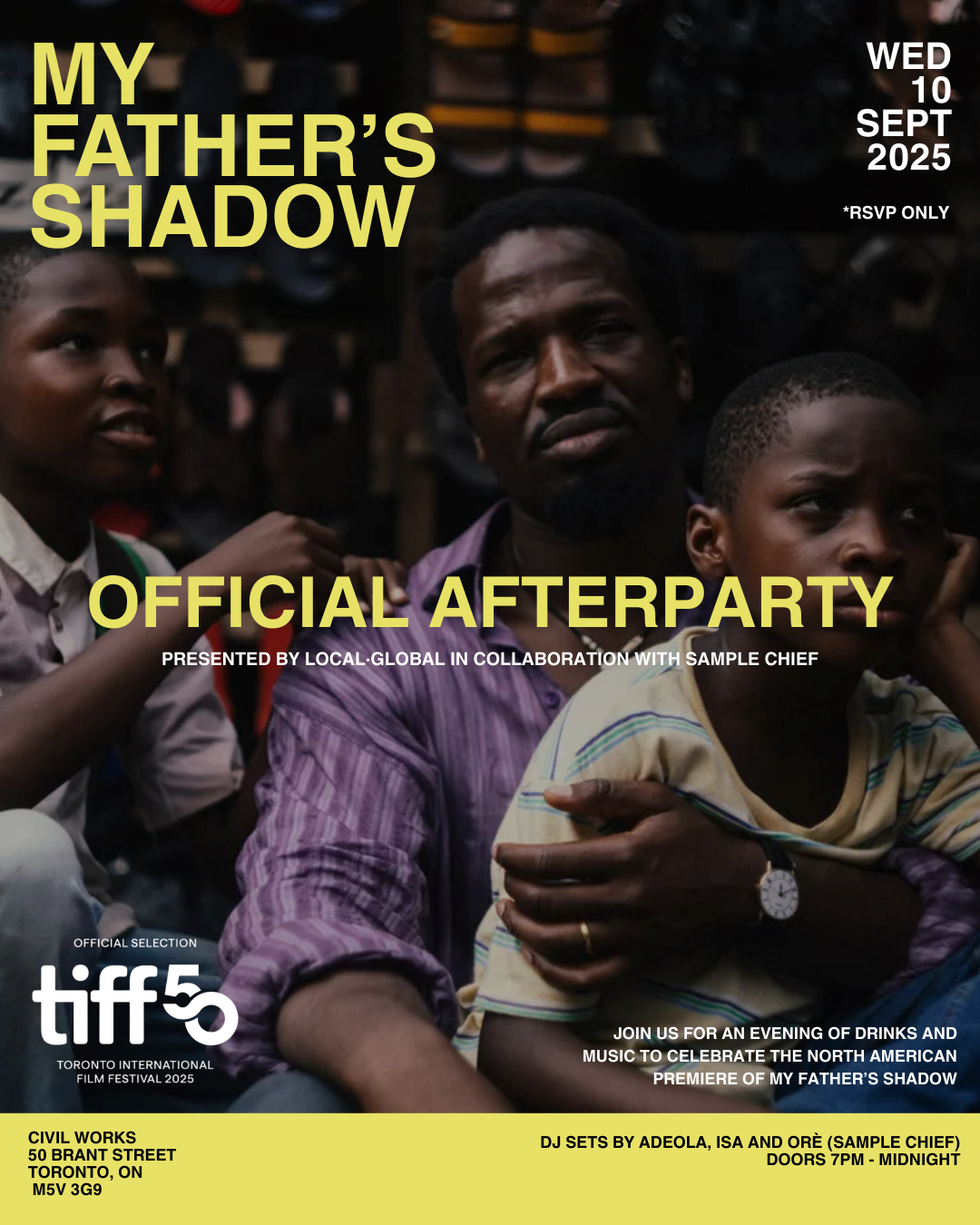 My Father's Shadow - Official Afterparty