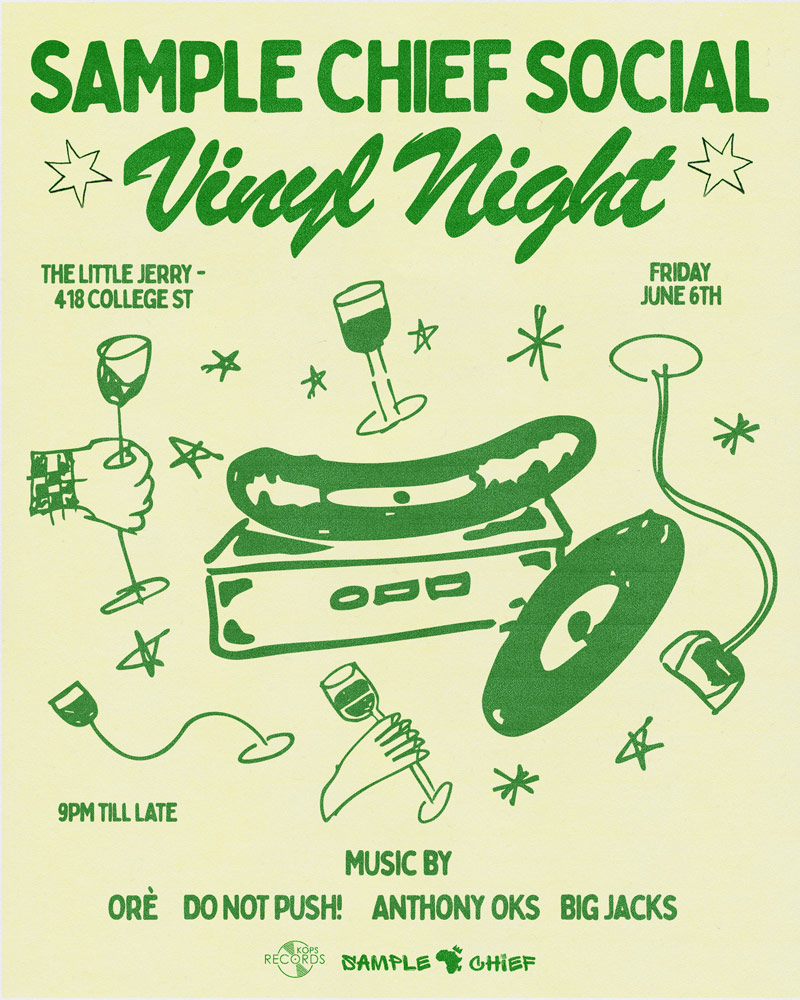 Sample Chief Social: Vinyl Night